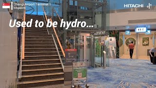 Hitachi MRL Elevator | Changi Airport Terminal 1, SG (Transit, Lift 22)