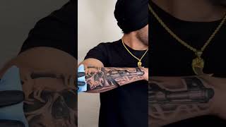 ak 47 tattoo 😍#ak47 #gun #gangster #mafiya #don #subscribe #shortvideo #tattoo #viral #shorts #short