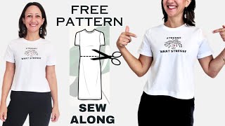 Easy T-Shirt Sewing Tutorial | Professional Finishes + Optional Embroidery