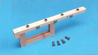 Amazing woodworking tools  Perfect jig !! Diy Tools woodworking