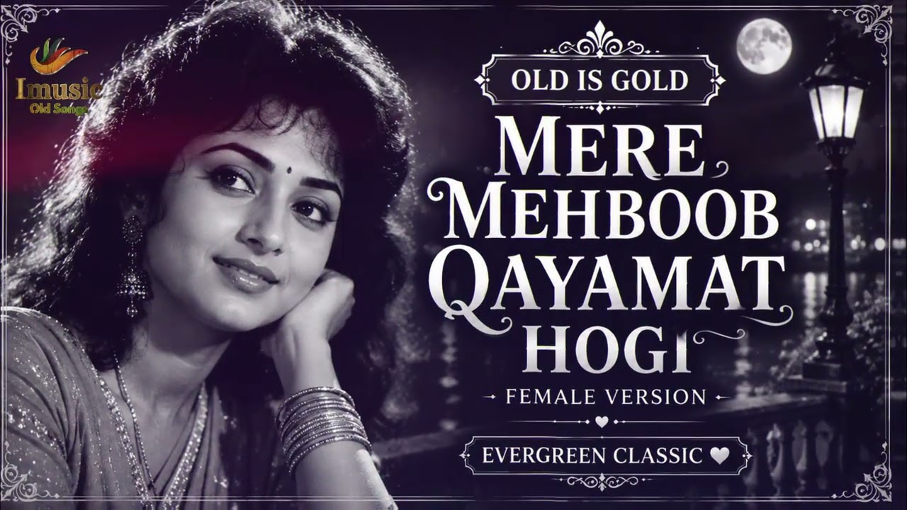 Mere Mehboob Qayamat Hogi ❤️ Female Version | Old Is Gold Hindi Song