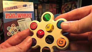 Play On Wordz Milton Bradley Travel Game Review  How To Play