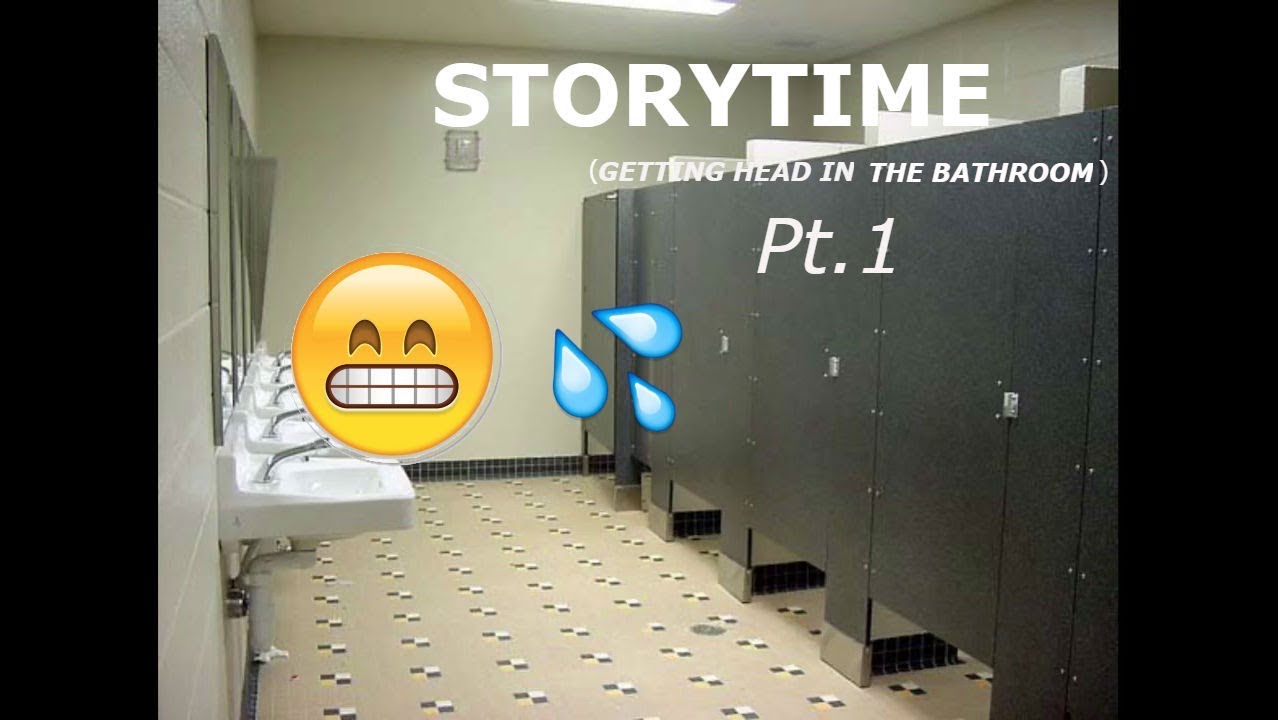 Giving Head In The Bathroom