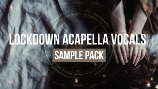 ROYALTY FREE STUDIO ACAPELLA VOCALS | MULTI-GENRE VOCALS | PRODUCER PACK