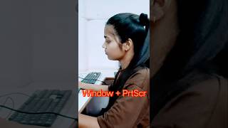 “Just press Windows + PrtScn 📸  screenshot lena ho gaya super easy!” #advancecomputereducationcentre