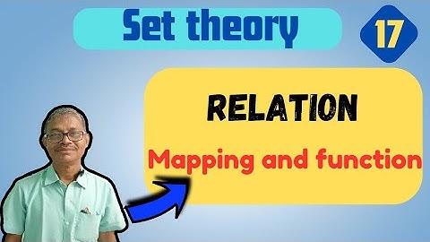 Mapping and Function || Function and Relation Mapping Diagrams ||  Part- 17 || #btosacademy