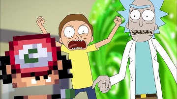 Rick and Morty meet Ash Ketchum