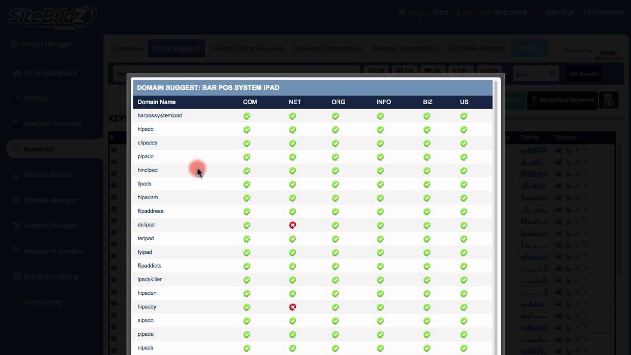 SiteBildZ Advantage: Easy to Use Research Tools