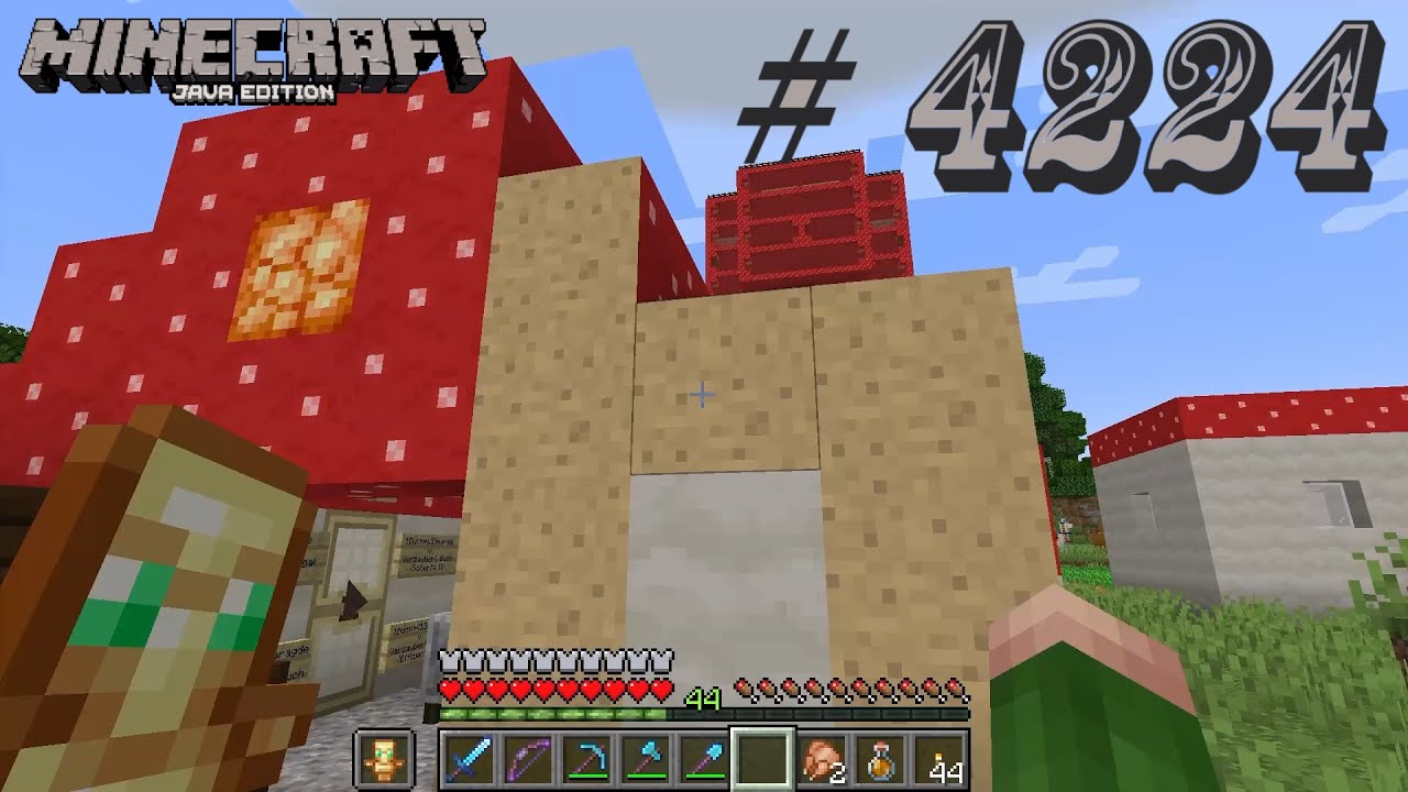 Let's Play Minecraft # 4224 [DE] [1080p60]: Ein Pilzdorf (38)
