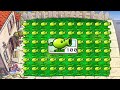 Best strategy Plants vs Zombies | Reduce the Fighting Power of Threepeater vs Tall-nut Zombie Puzzle