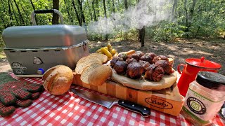 Füstben sült töltött gombafejek (Farkaserdei nihil) kedvenc műszeremmel Okosgrill. @szokykonyhaja