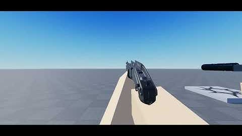 Roblox Studio Spas-12 fire + reload animation (Moon Animator)