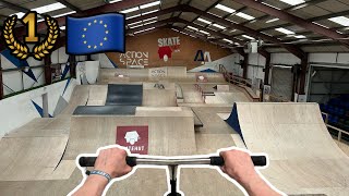 Riding The Biggest And Best Skatepark In Europe Adrenaline Alley