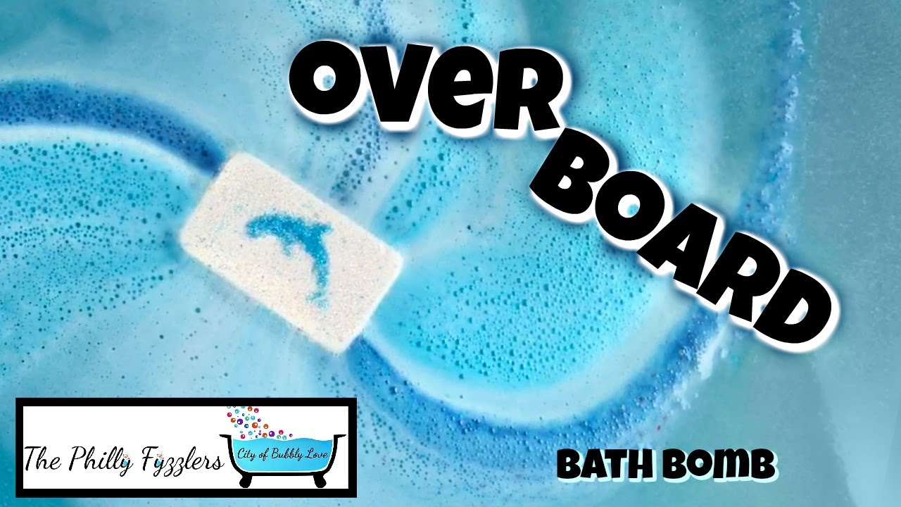 THE PHILLY FYZZLERS "Overboard" Bath Bomb Demo & Review in Jetted Tub
