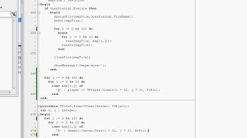 Урок - Создание игры - платформера на Delphi/Lazarus (ч.1)