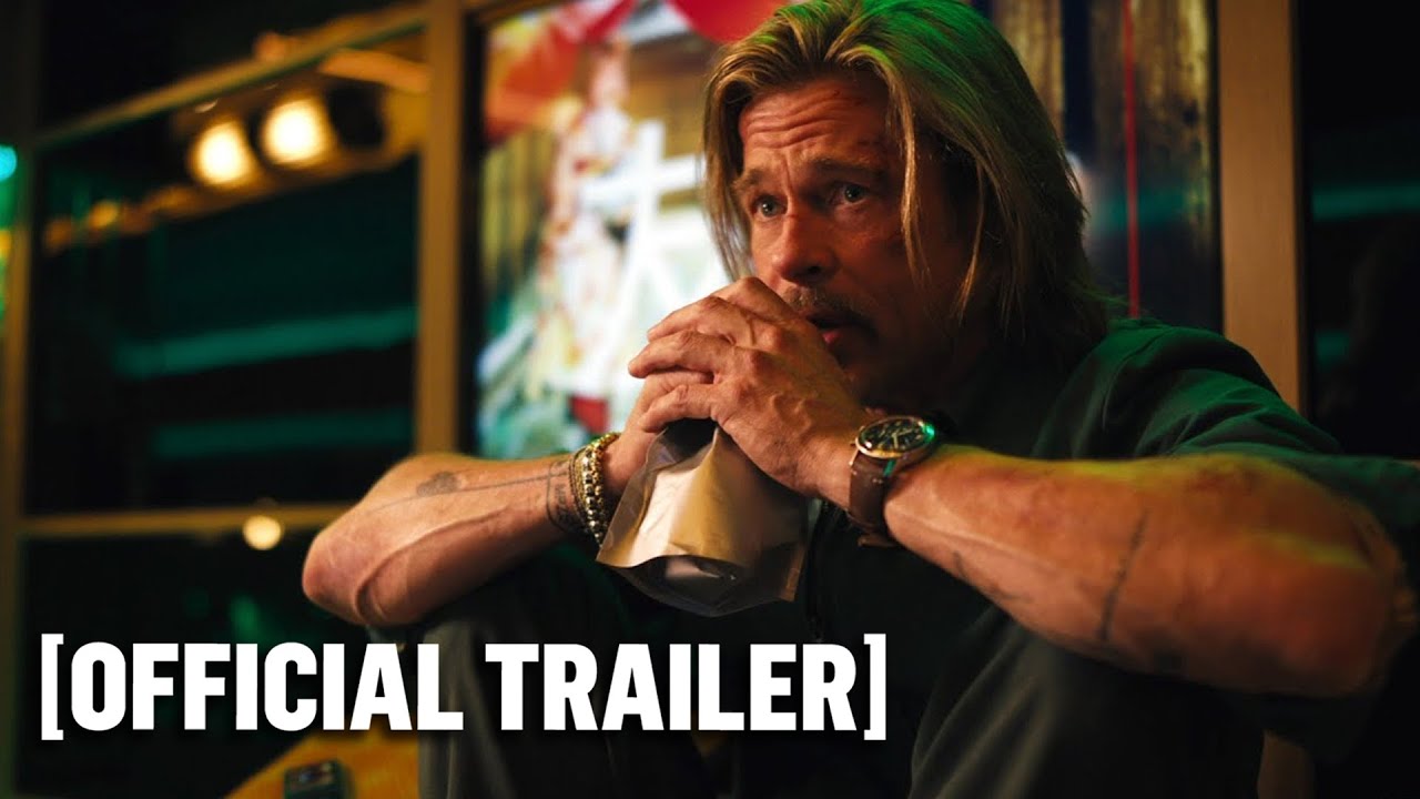 Bullet Train - Official Trailer Starring Brad Pitt & Joey King - E! News
