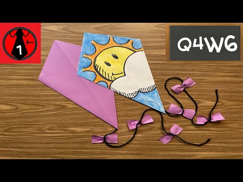 How to Fold an Origami Kite