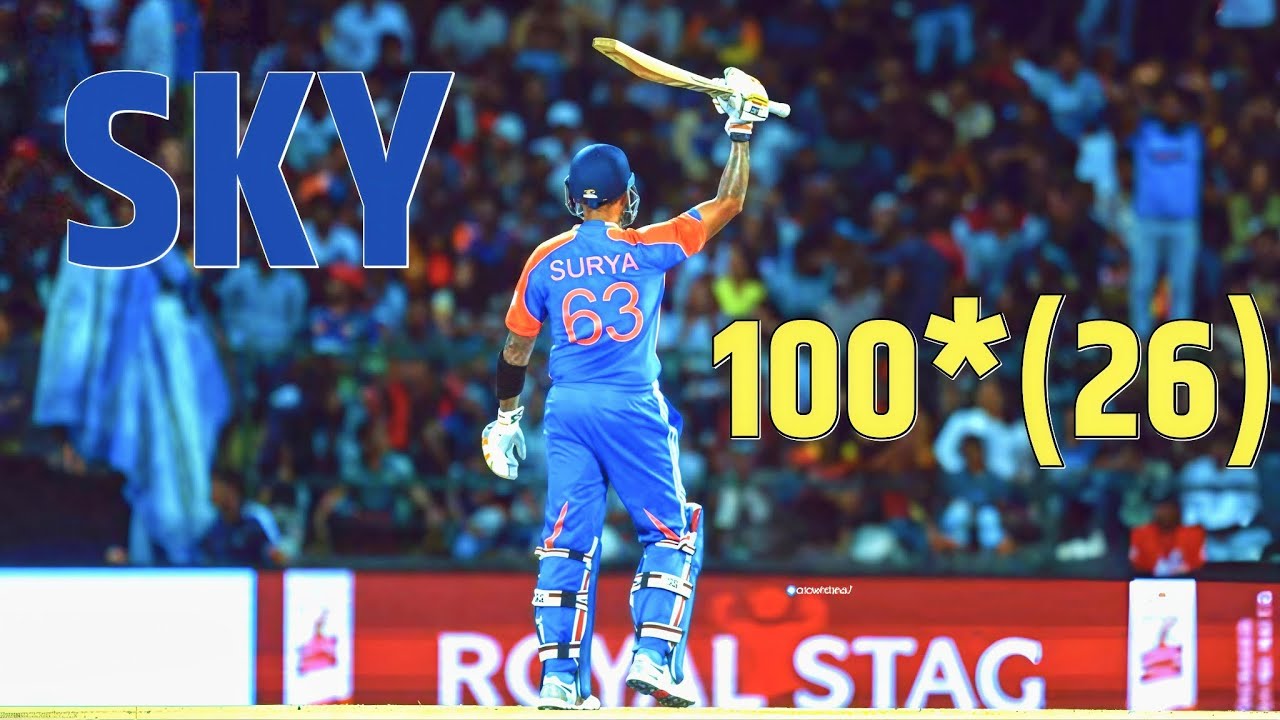 Suryakumar Yadav's incredible 100 Not Out off 26 balls at Wankhede Stadium | England vs India in t20