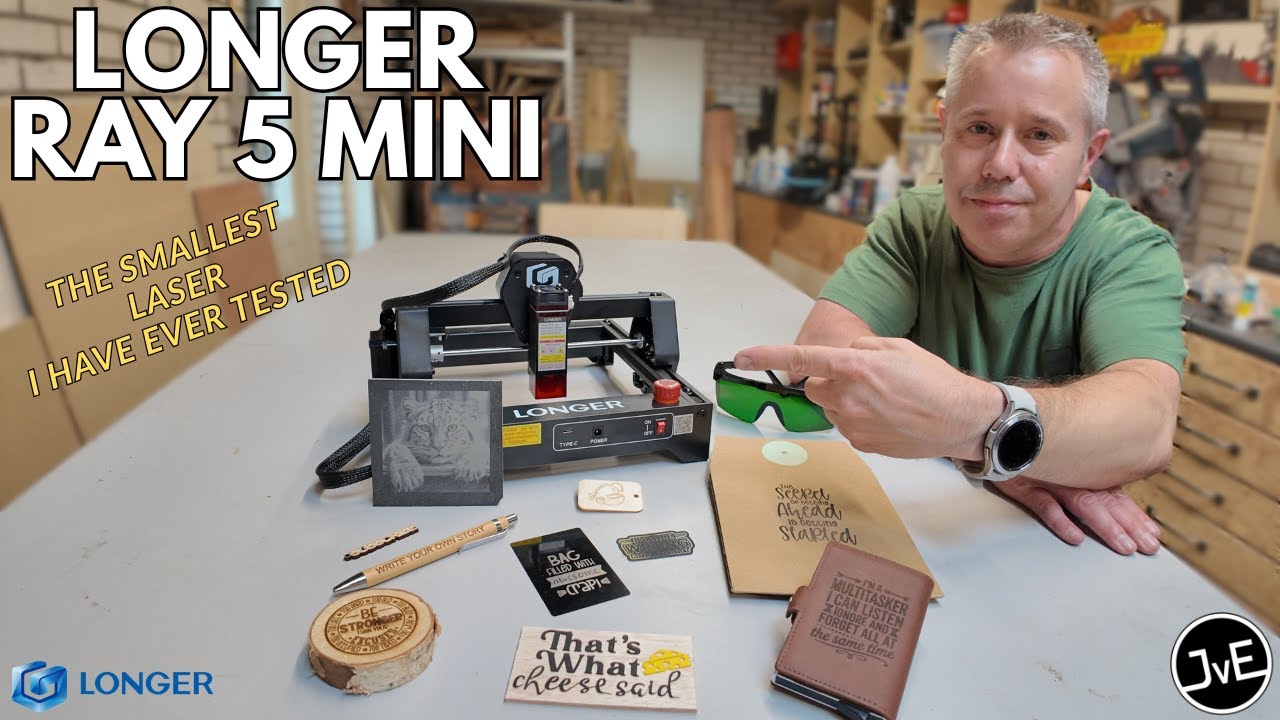 Longer Ray 5 Mini, smallest laser engraver on the market? #laser #lasercutting #Laserengraving #diy