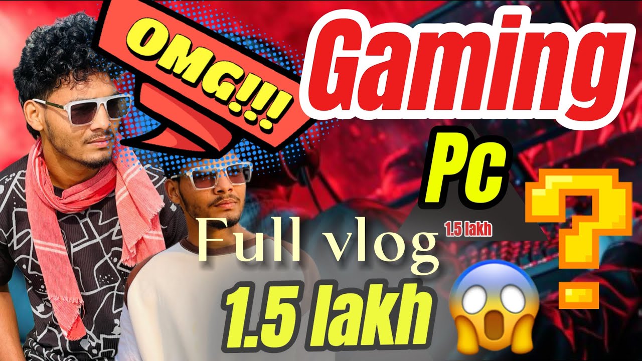 New Gaming PC setup 🖥️ 1.5 lakh 😱full vlog 