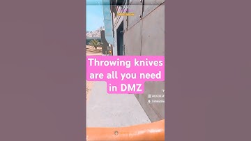 Throwing knives are all you need in #dmz
