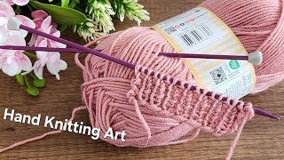 My Mother Taught Me! My friends tell me this knitting pattern stitch is Amazing.