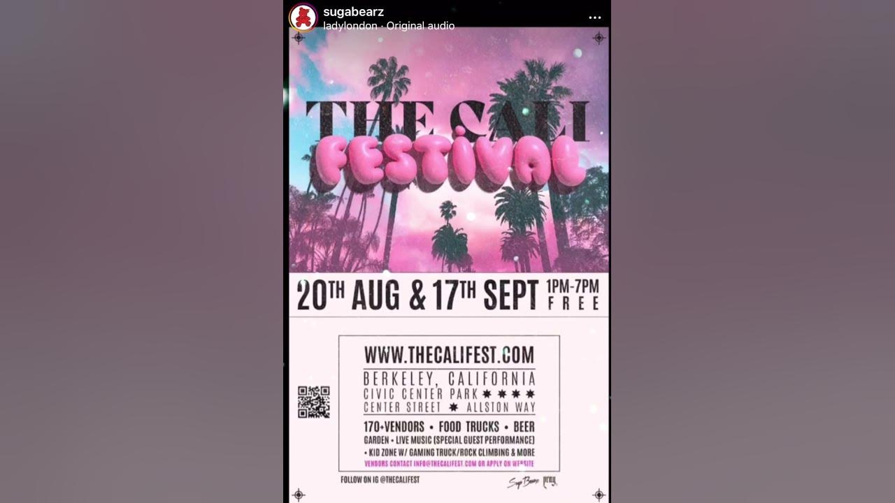 THE CALI FEST festival YouTube