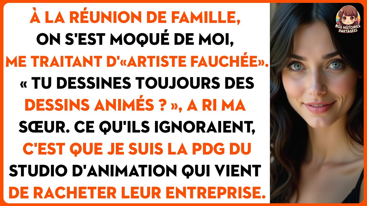 À la réunion de famille, on s'est moqué de moi, me traitant d'« artiste fauchée ».