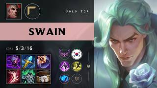 Swain Top vs Gragas - KR Master Patch 26.12
