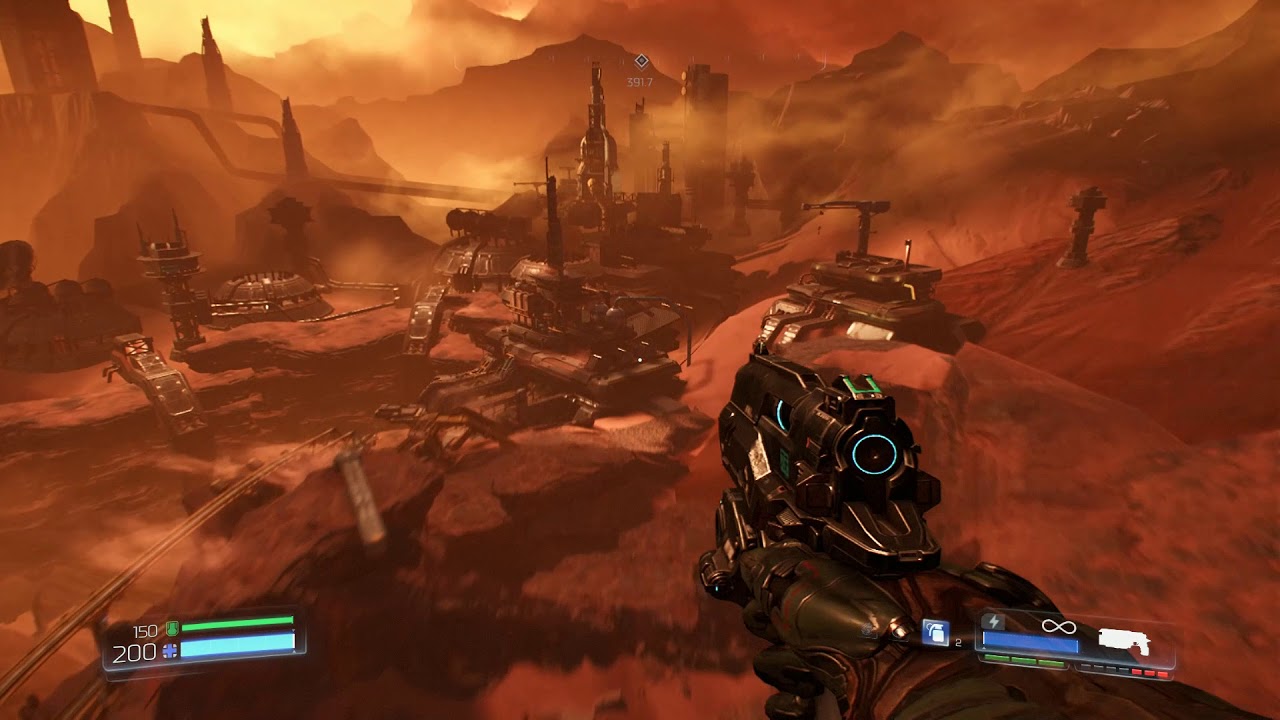 jumping a car Doom 2016 - The UAC in 24.625