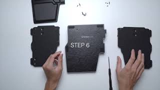 How to set up your Raise Tenting Kit onto your Dygma Raise keyboard