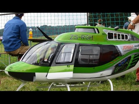 Espectaculares Turbinas Modelo Helicóptero Control remoto Bell Jet Ranger 206 B3 - YouTube