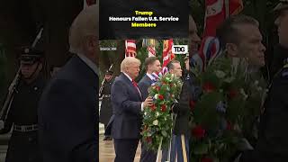 Trump Honors Fallen U.S. Heroes at Arlington Memorial Day Ceremony | Wreath-Laying Tribute
