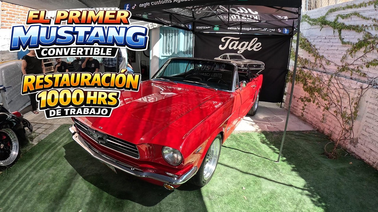 El primer Mustang Convertible es el 65