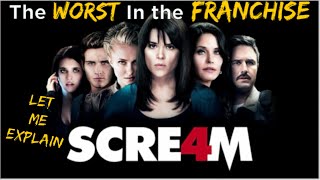 Scream 4 (2011) is the WORST in the Scream FRANCHISE - Let Me Explain