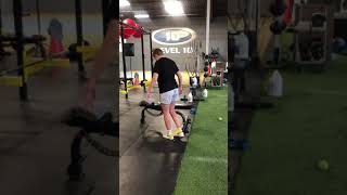 Mini Band Standing SL Hamstring Curl