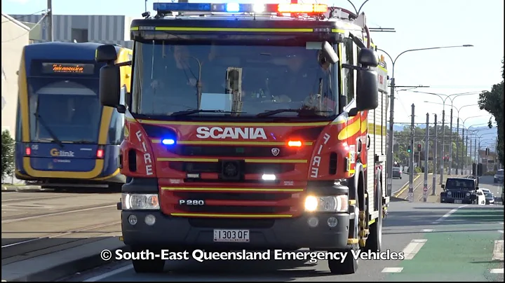 QFRS - 631A and 631B Responding (Southport)
