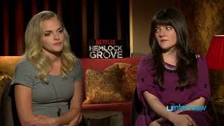 Madeline Brewer & Madeleine Martin On Hemlock Grove, The Prosthetic Eye