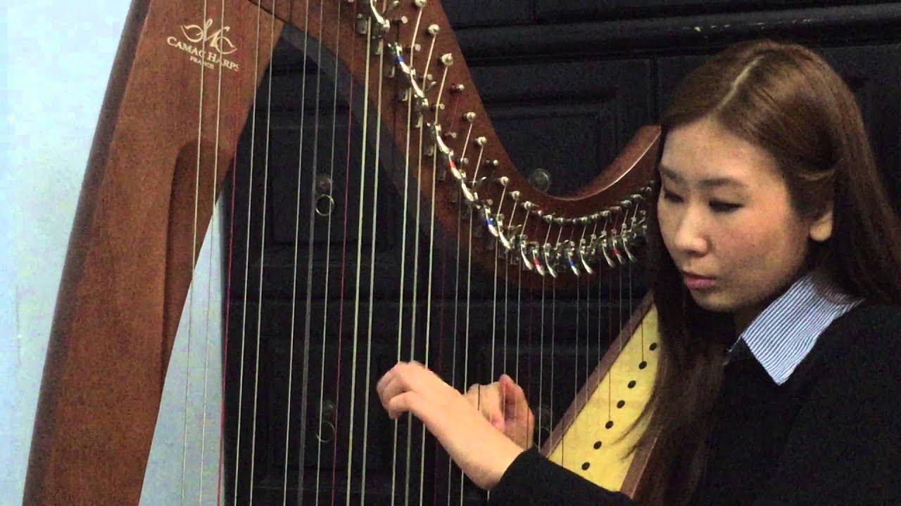 ABRSM Harp Grade 4 B7 Waiting Alfredo Rolando Ortiz YouTube
