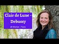 Clair de lune  debussy piano  jill morton