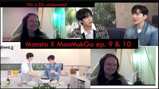 Watching Monsta X - MonMukGo ep  9 & 10 - This was wholesome and fun!!