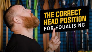 The Correct Head Position for Equalising While Spearfishing