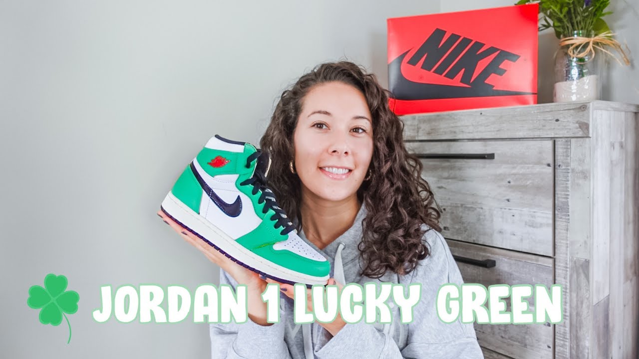 air jordan lucky green womens