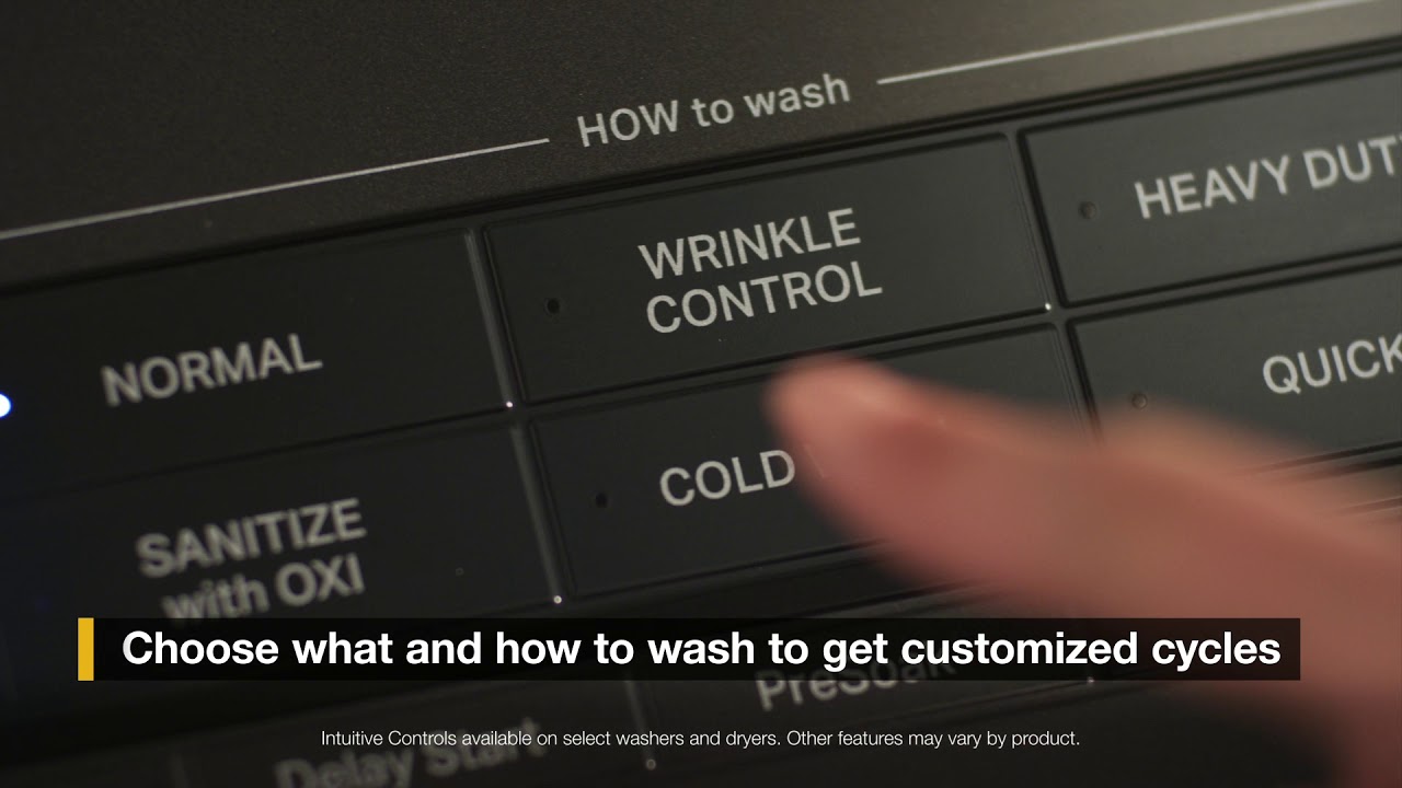 Whirlpool Intuitive Controls