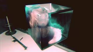 Glass Cube ray tracing audio-visual by Notch VFX