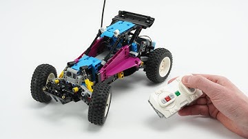 Driving the LEGO® Technic Off-Road Buggy (42124) with the Powered Up Remote