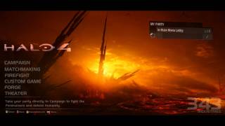 Halo 4: Main Menu - Forerunner