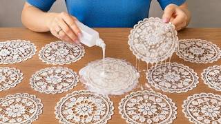 LOOK WHAT I DID TO OLD LACE WITH GLUES! 6 BRILLIANT RECYCLING IDEAS! DIY