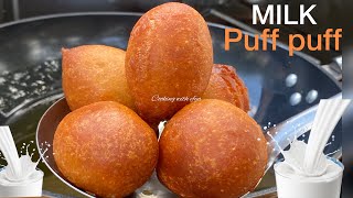 MILK PUFF PUFF RECIPE | HOW TO MAKE MILKY PUFF PUFF | BOFROT / AUTHENTIC GHANA WET PUFF PUFF RECIPE