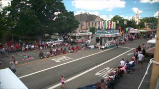 Granville 4th of July Parade Timelapse (Roof)